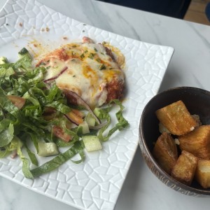 Milanesa de pollo