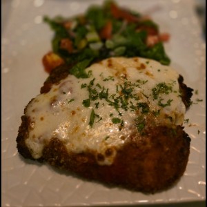 milanesa de pollo