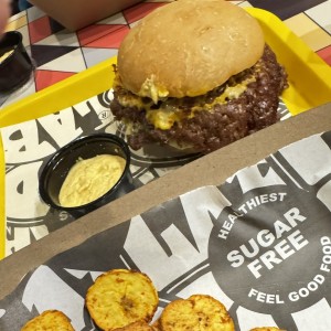 Masa mother cheese burguer