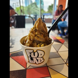 helado de pistacho