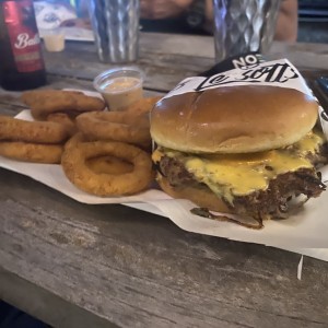 Double Smash Cheese Burger