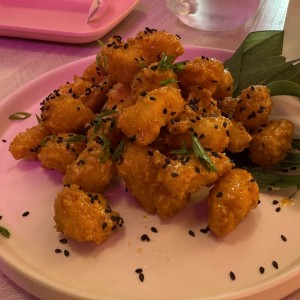 Camarones apanados