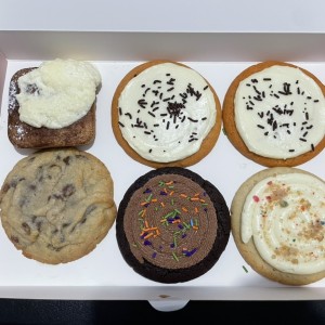 Box de 6 galletas large - sabores de la semana