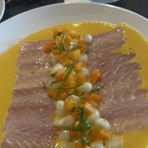 Tiradito de pescado