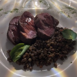 Lomo en salsa de malbec