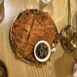 Pancake de kimchi