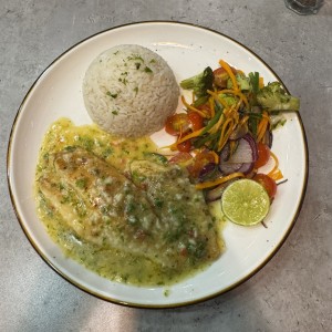Pesca del día - Corvina al ajillo