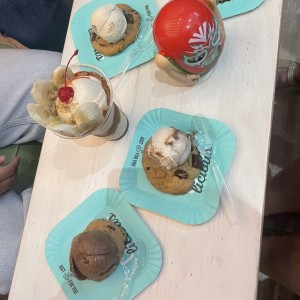 Galletas y Helado