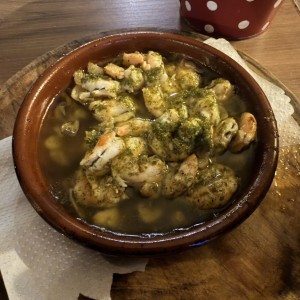 Gambas al ajillo 