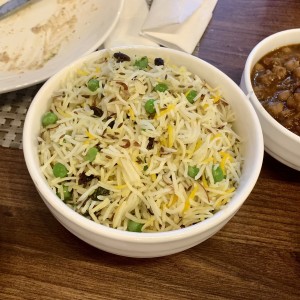 Dry Fruit Pulav. El mejor arroz que he probado