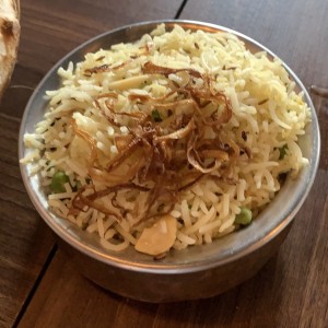 Arroz Basmati con Frutos Secos.