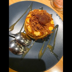 apple crumble cheesecake