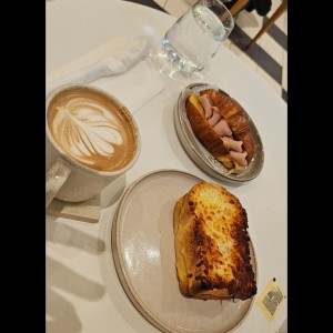 Croque monsieur $15 