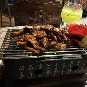 Puerco al carbón