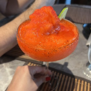 Margarita de Mango con Saldito