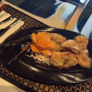 Langostinos a la Sal