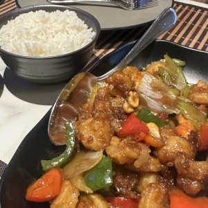 Camarones Kung Pao