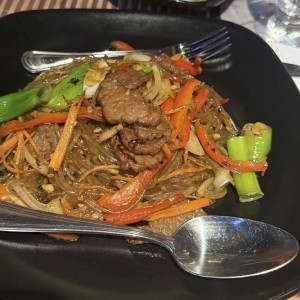 Fideos de Camote Salteados