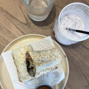 Breakfast burrito 