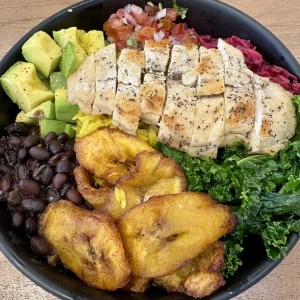 Bowl Vegano con Pollo