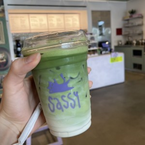 Vanilla Lavender Matcha Latte