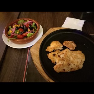 Filete de pollo al grill