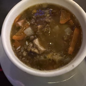 Sopa de lentejas