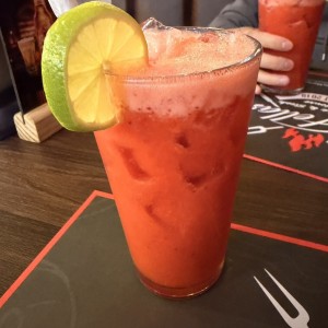 Limonada de fresa 