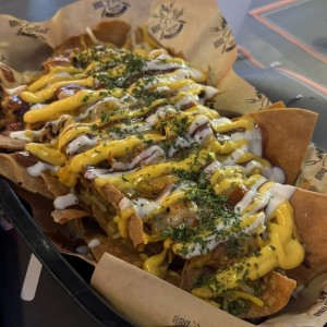 Nachos de pollo