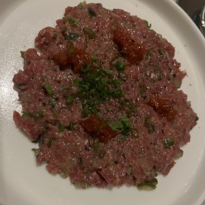 Tartar de carne 
