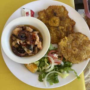 MAIN PLATE - Pulpo al ajillo