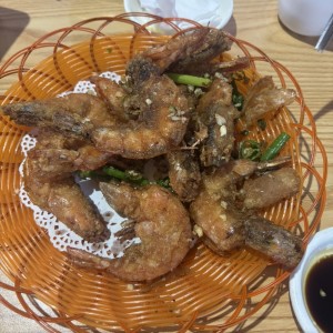 Camarones fritos