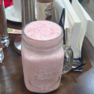 licuado fresa 