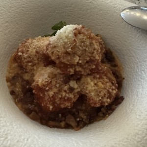 ANTIPASTI - Polpette alla Amatriciana