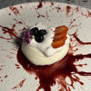 Panna Cotta de Frutos Rojos