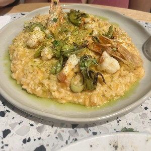 Risotto Gambero al limone