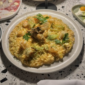Risotto Gambero al limone