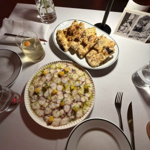 ANTIPASTI - Carpaccio di Polpo