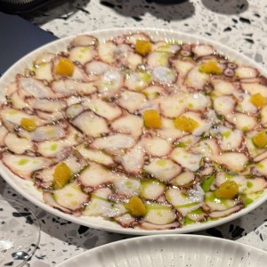 ANTIPASTI - Carpaccio di Polpo