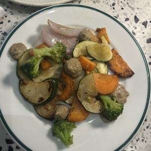 CONTORNI - Vegetales rostizados