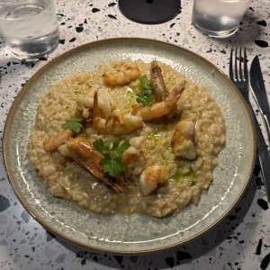 Risotto Gambero al limone