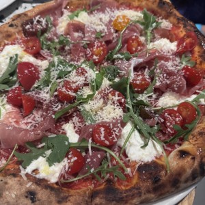 LE PIZZE - Prosciutto e funghi