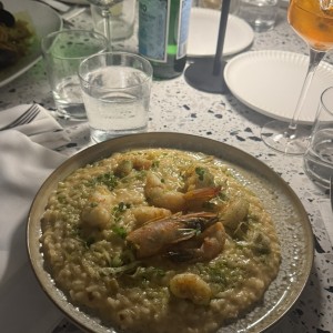 Risotto Gambero al limone