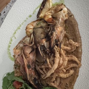 Gambero al carbone