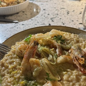 Risotto Gambero al limone