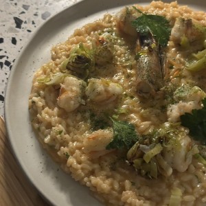 Risotto Gambero al limone