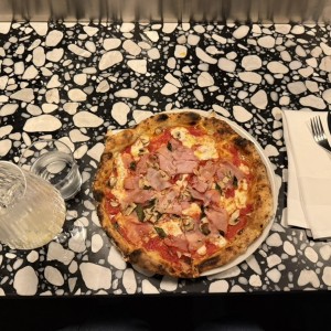 LE PIZZE - Prosciutto e funghi