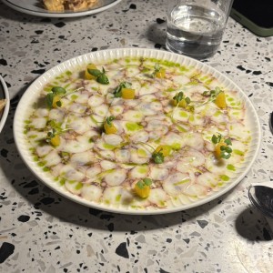 ANTIPASTI - Carpaccio di Polpo