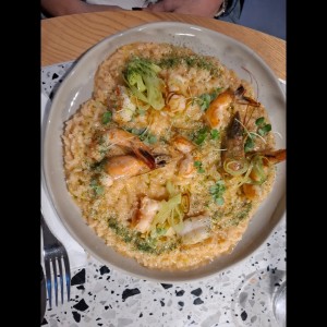 Risotto Gambero al limone