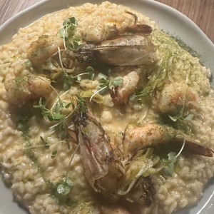 Risotto Gambero al limone